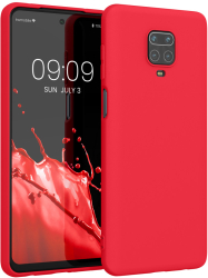 Husa Kwmobile pentru Xiaomi Redmi Note 9S/Redmi Note 9 Pro/Redmi Note 9 Pro Max Roz Silicon KWM000011AH052C 