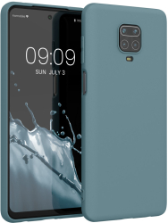 Husa Kwmobile pentru Xiaomi Redmi Note 9S/Redmi Note 9 Pro/Redmi Note 9 Pro Max Verde Silicon KWM000011AH053C 
