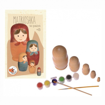 Joc de pictat papusi matrioshka Egmont Toys 