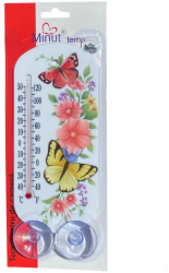 Termometru de camera Minut Temp Design Floral 