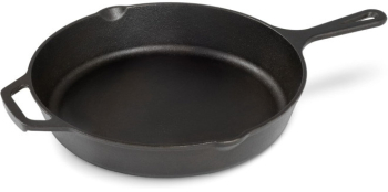 Tigaie din fonta Navaris - 30 cm - negru 48585.01 