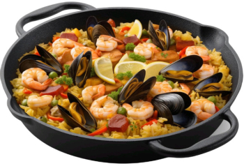 Tigaie din fonta Navaris pentru aragaz / cuptor / gratar - 30.6 cm - negru NAV0000100Q004C