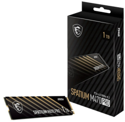 SSD MSI Spatium M470 Pro 1TB PCI Express 4.0 x4 M.2 NVMe 2280 