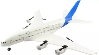 Avion RC cu telecomanda AM38 Pasageri/Gyroscop care stabilizeaza zborul/Lungime 490mm/Anvergura 515mm/2 4GHz/3 canale/Flip 360/RTF 