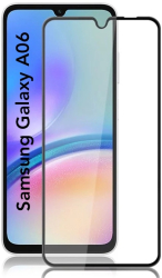 Folie de protectie din sticla securizata pentru Samsung A06 4G/ A06 5G 5D Full Glue Neagra 