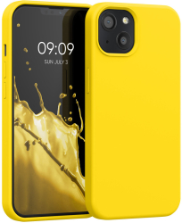 Husa pentru Apple iPhone 13 Silicon Galben 55878.165 kwmobile 