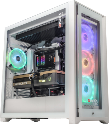 PC AI DiaxXa AMD Ryzen Threadripper 7980X 128GB DDR5 SSD 4TB M.2 NVMe NVIDIA GeForce RTX 5090 32GB GDDR7 512-bit DLSS 4 WiFi BT 