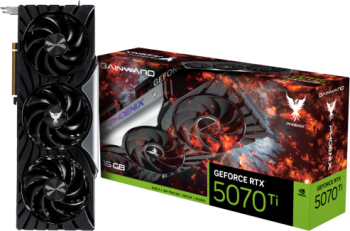 Placa video Gainward Phoenix V1 NVIDIA GeForce RTX 5070 Ti 16GB GDDR7 256 bit DLSS 4 