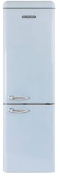 Combina frigorifica Retro Schneider 249 litri blue pastel 