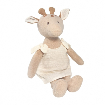 Girafa Leoni din bumbac organic Egmont Toys 
