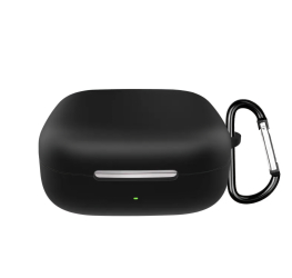 Husa protectie casti wireless THD compatibil Huawei FreeArc carlig prindere neagra 