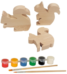 Joc creativ de pictat Familia de veverite Egmont Toys 