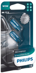 Set 2 becuri auto halogen Philips X-tremeVision Pro150 12V blister 12961XVPB2 