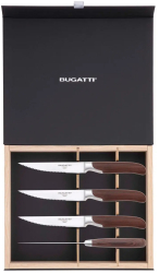 Set 4 cutite pentru friptura Casa Bugatti En Cruz maro wenge 