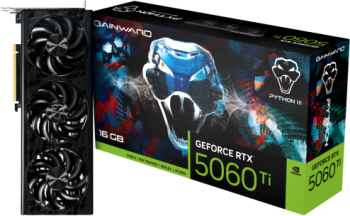 Placa video Gainward nVidia GeForce RTX 5060 Ti Python III 16GB GDDR7 128 bit 