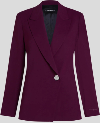 Blazer elegant Karl Lagerfeld buton sigil Phlox Violet S INTL 