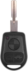 Carcasa Cheie Auto Techstar pentru BMW E36 E31 E38 E39 E40 - 3 Butoane - Lama HU58 