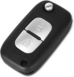 Carcasa Cheie Auto Techstar pentru Renault Kangoo Clio Twingo - 2 Butoane 