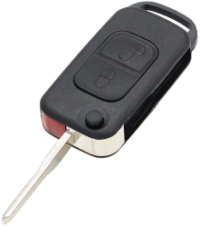 Carcasa Cheie Auto Tip Briceag Techstar® pentru Mercedes-Benz W168 W124 W202 W210 W211 W203 C-Class E-Class S-Class ML SL - 2 