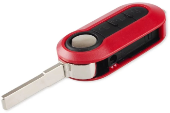 Carcasa cheie auto tip briceag Techstar pentru Fiat Citroen si Peugeot cu 3 butoane Compatibila cu Modele 500 Panda Ducato 