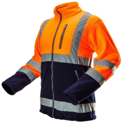 Geaca de lucru reflectorizanta lana polara portocaliu model Visibility marimea M/50 NEO 