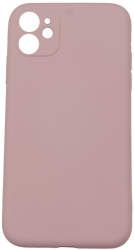 Husa protectie Flippy compatibila cu Samsung A12 Liquid Silicone Case Roz 