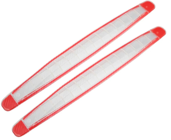 Set 2x Banda Protectie Bara si Portiera Auto Universala Transparenta PVC Durabil Anti-Zgarieturi si Impact Autoadeziva Montaj Rapid 40 