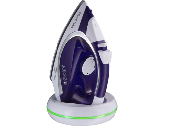 Fier de calcat cu abur fara fir Russell Hobbs Supreme Steam 2400W 135 g min - RESIGILAT 