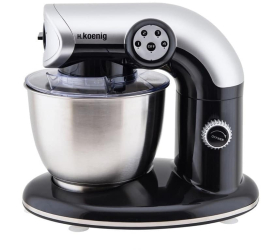 Mixer cu bol H.Koenig KM80 5.5 litri 1000 W negru