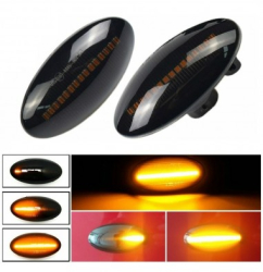 Set 2 Semnalizari Aripa LED Dinamice Secventiale Opel Agila MK2