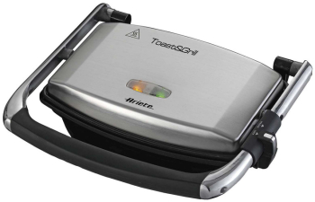 Aparat 3in1 Ariete TOAST & GRILL SLIM 1911/10 Toaster Grill Grill 1000W 230C Acoperire antiaderenta Placa superioara reglabila Otel 