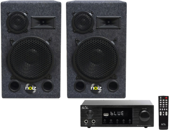 Set boxe cu statie 100W Noiz Vintage Box Bundle 1 