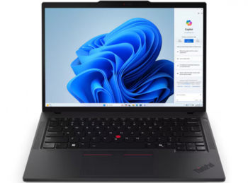 Laptop Lenovo ThinkPad T14 Gen 5 AMD Ryzen 5 PRO 8540U 14inch RAM 16GB SSD 512GB AMD Radeon 740M Graphics Windows 11 Pro Black laptop laptopuri notebook ultrabook