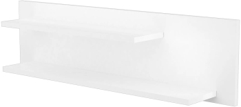 Raft dublu de perete Hubners Matei 100 cm alb 