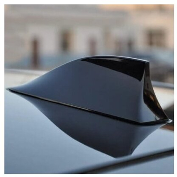 Antena auto activa AM - FM tip SHARK TAIL culoare NEGRU 