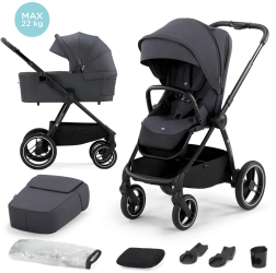 Carucior Multifunctional 2in1 Kinderkraft Nea Dark Grey 