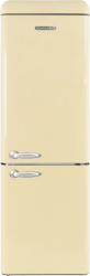Combina frigorifica Retro Schneider SCB300VCR 304 litri crem 