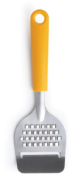 Cutit pentru branza Brabantia Tasty+ cu razatoare 1001191 lama lustruita cu ultrasunete otel inoxidabil galben