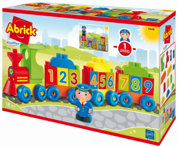 Ecoiffier Tren Cu Cifre Si Litere 