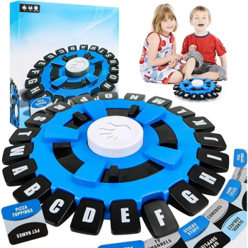 Joc Think Words de Societate Cuvinte Rapide Educativ si Interactiv cu 36 Carti in Limba Engleza pentru Familie 