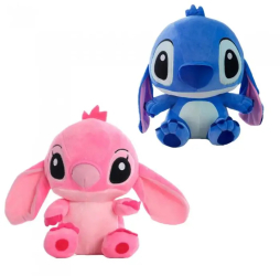 Jucarii Plus Stitch 22 cm Personaj din Lilo&Stitch pentru Fete Baieti si Bebelusi Albastru/Roz 