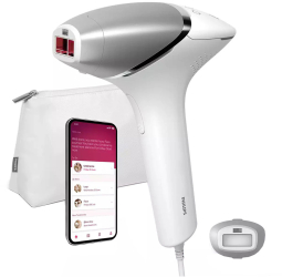 Epilator IPL PHILIPS Lumea Seria 8000 BRI940/00 450.000 de impulsuri SenseIQ Argintiu