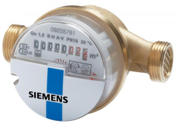 Apometru contor de apa Q32 5m3/h G3/4 30Gr. 80mm AP Siemens WFK30.D080 