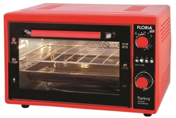 Cuptor electric floria zln-2898 1500W 38 litri ventilator Temporizator Termostat Gratar Tava inclusa