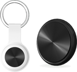 Dispozitiv antipierdere Airtag urmarire prin GPS Tracker compatibil IOS si Android alb 