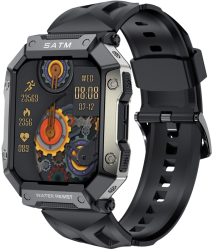 Smartwatch Ceas Inteligent PG333 Ecran 1 92&rdquo TFT HD Rezolutie 320x386 Procesor Realtek 8762 de mare viteza Aplicatie ZGfit Bluetooth 