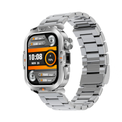 Smartwatch COOSTAR® Ceas Inteligent Barbatesc CR032 ecran HD 2 01&rdquo Rezolutie 240x296 HD Procesor Realtek 8763E Aplicatie GloryFit 