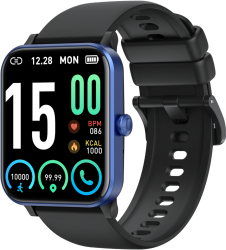 Smartwatch COOSTAR® Ceas Inteligent Unisex CR054 ecran 1.83&rdquo TFT Rezolutie 240x284 Procesor JL7013A Aplicatie ZmooFit Apeluri 