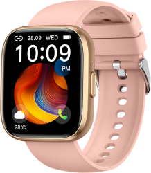 Smartwatch COOSTAR® Ceas Inteligent Unisex CR077-S07 ecran TFT 1 85&rdquo Rezolutie 240x284 Procesor JL7012F6 Oximetru Tensiometru 