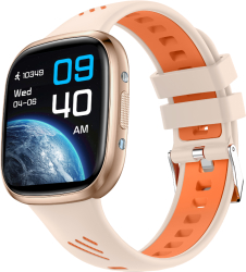 Smartwatch TWINKLER® Ceas Inteligent Unisex TKY03 ecran 1.72&rdquo IPS TFT Rezolutie 360x360 IP68 Procesor AB5691 Apeluri Bluetooth 5.2 